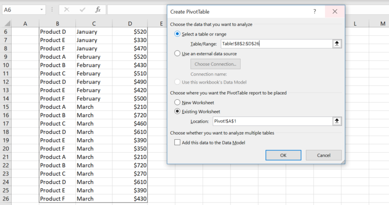 How to Make a Histogram with Pivot Table – TutorialsForExcel