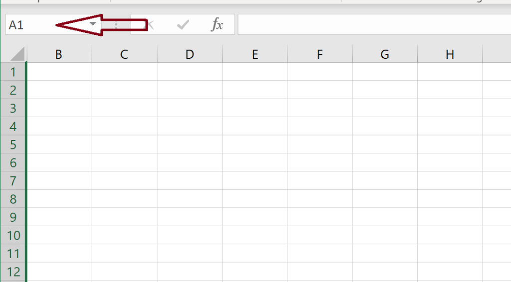 Example of How to Unhide First Column