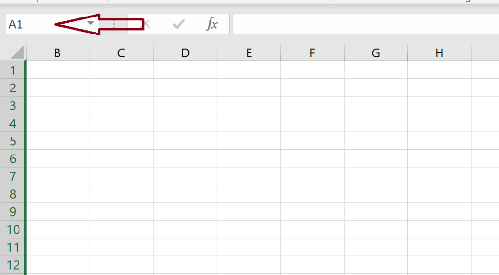 unhide first column in excel shortcut